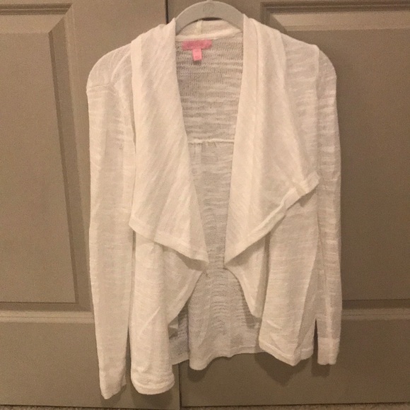Lilly Pulitzer Women's White Linette Cardigan - Picture 4 of 8